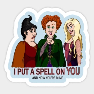 Spell on You Sticker